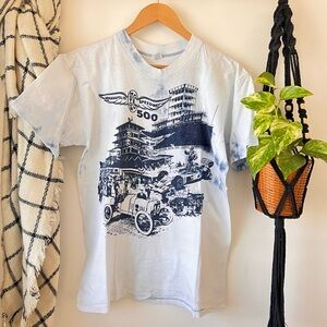 Vintage 70s INDY 500 Motor Speedway Tie Dye Tee